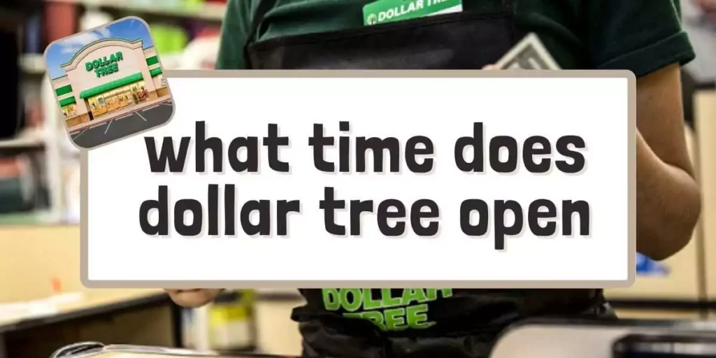 what time does dollar tree open